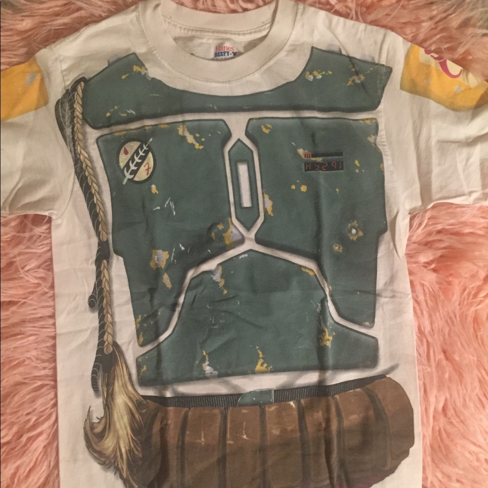Disney unisex  Boba fett armor T-shirt